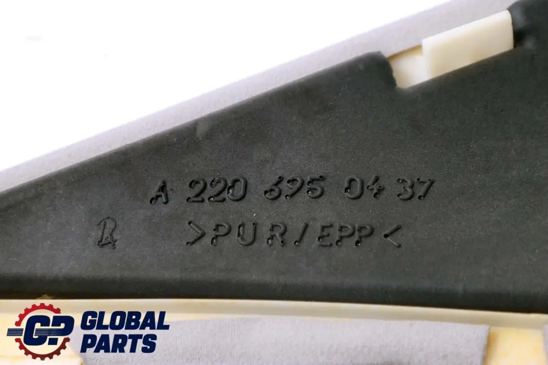 Mercedes S-Klasse W220 C-Säule Abdeckung Verkleidung Rechts Grau A2206950437 - SKU A2206900825 - Teilenummer A2206900825