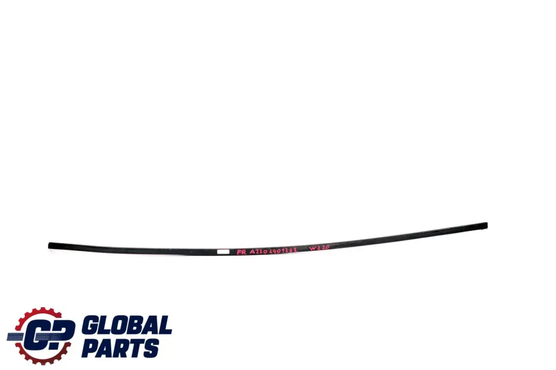 Moldura Puerta Delantera Derecha Junta para Mercedes S-Class W220 con número de pieza A2206901262 Mercedes S-Class W220 Moldura Puerta Delantera Derecha Junta - SKU A2206901262 - Número de pieza A2206901262