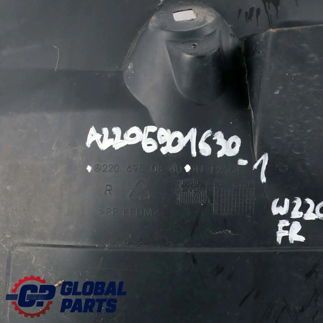Mercedes-Benz S W220 1 Radhaus Vorn Rechts Hinten Abdeckung für mit Teilenummer A2206901630 Mercedes-Benz S W220 1 Radhaus Vorn Rechts Hinten Abdeckung - SKU A2206901630-1 - Teilenummer A2206901630