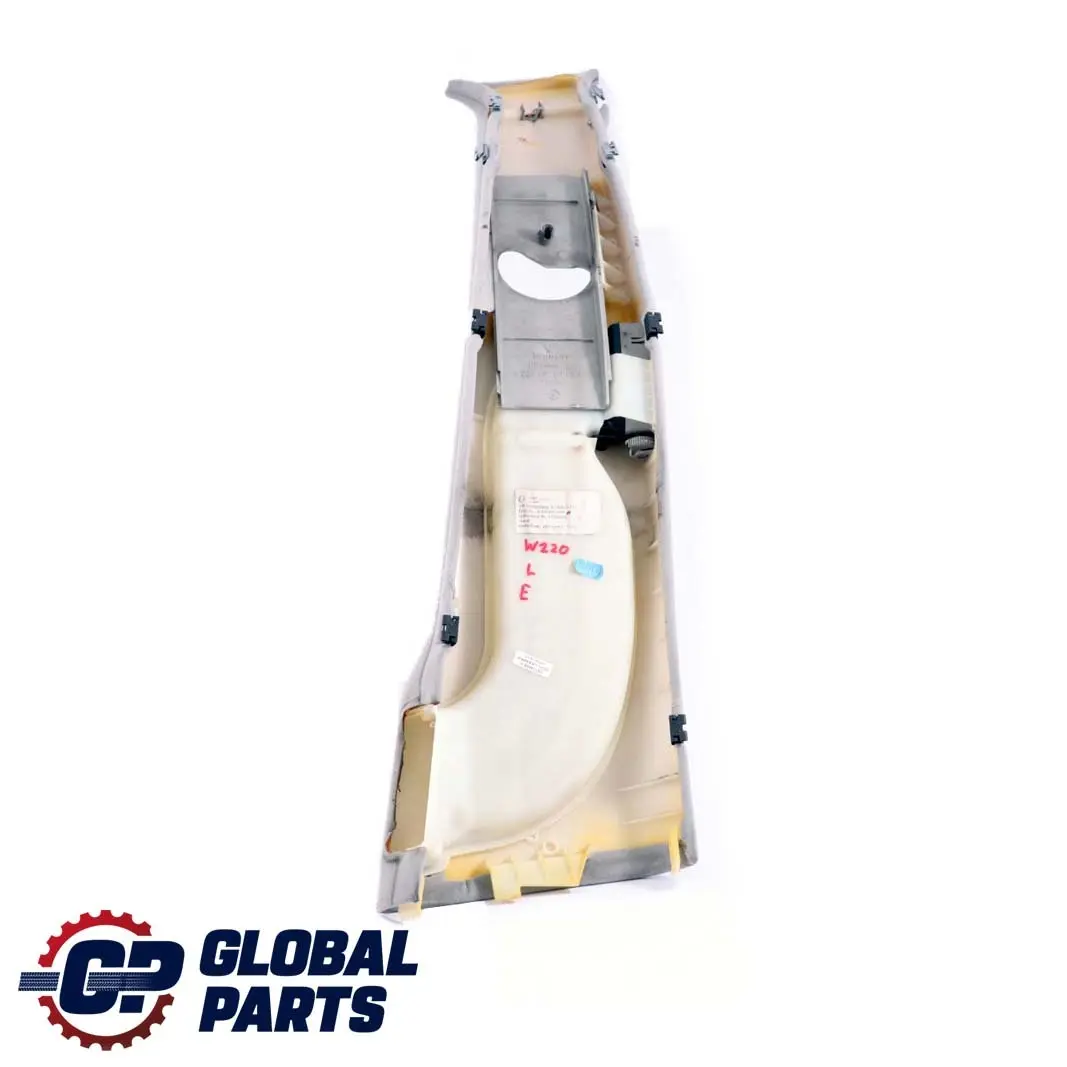 Mercedes-Benz S W220 Column B-Pillar Trim Panel Left N/S Cover Grey to with Part number A2206902540 Mercedes-Benz S W220 Column B-Pillar Trim Panel Left N/S Cover Grey - SKU A2206902540 - Part number A2206902540