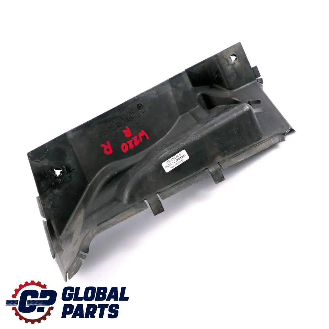 Mercedes-Benz CL S W215 W220 Front Right O/S Wheel Arch Cover Trim to with Part number A2206902630 Mercedes-Benz CL S W215 W220 Front Right O/S Wheel Arch Cover Trim - SKU A2206902630 - Part number A2206902630