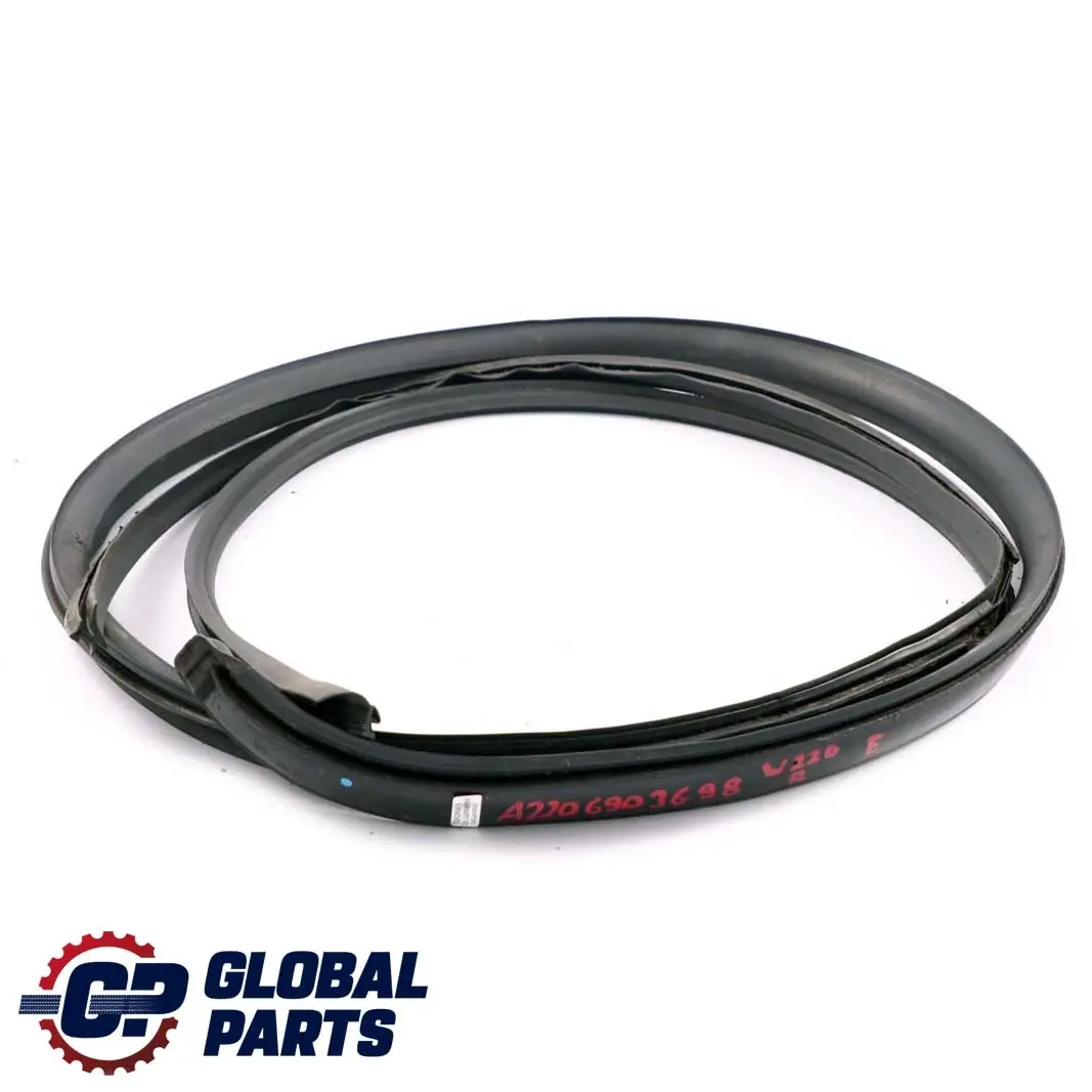 Mercedes-Benz S W220 Front Rear Right Door Seal Gasket Weatherstrip to with Part number A2206903698 Mercedes-Benz S W220 Front Rear Right Door Seal Gasket Weatherstrip - SKU A2206903698 - Part number A2206903698