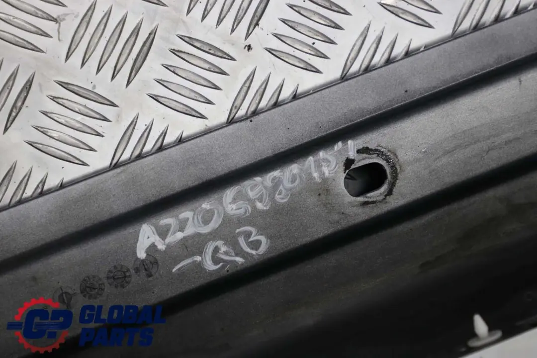 Mercedes S-Klasse W220 Schwellerleiste Blende Schweller Links Chalcedonblau - SKU A2206980154-QB - Teilenummer A2206980154