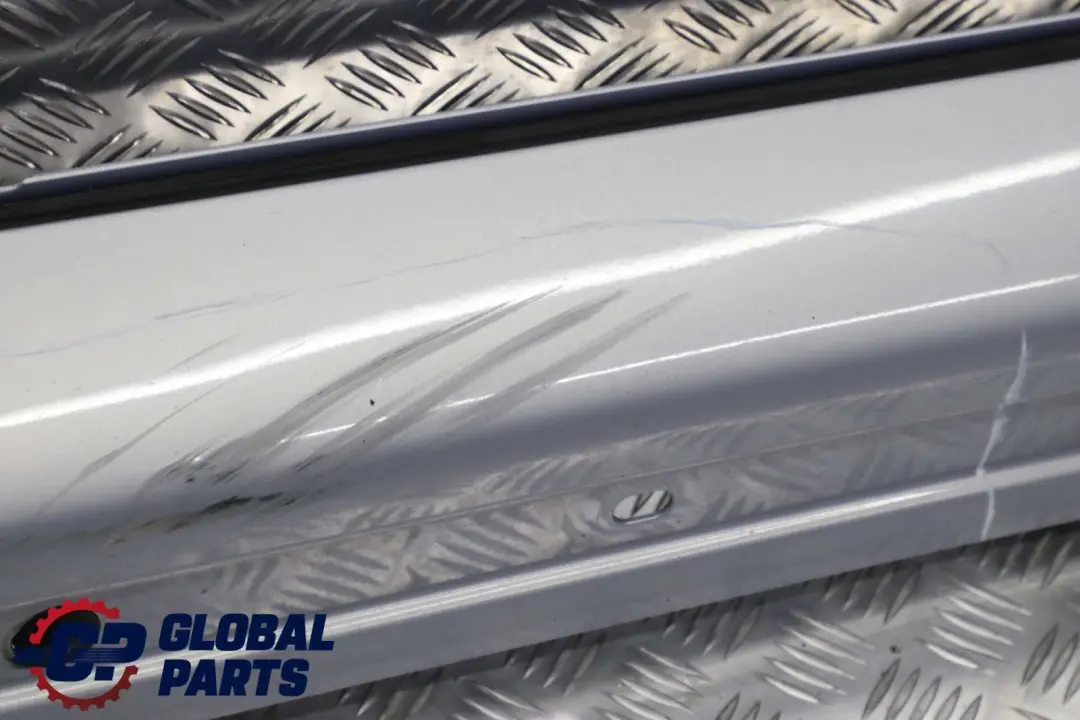 Mercedes S-Class W220 Door Sill Side Cover Skirt Right O/S Chalcedonblau Blue - SKU A2206980254-QB - Part number A2206980254