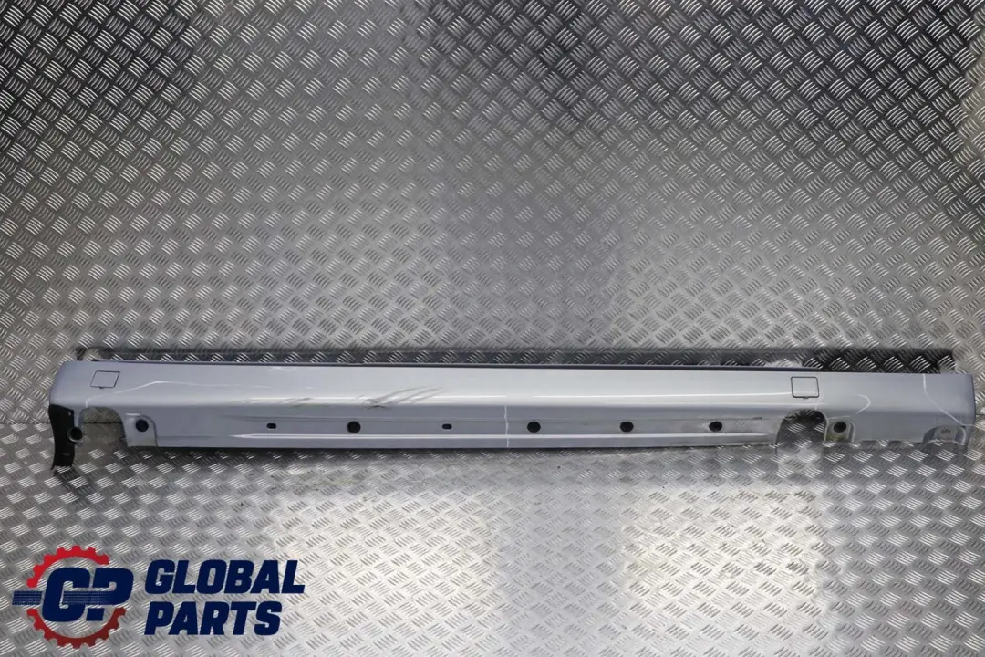 Mercedes S-Class W220 Door Sill Side Cover Skirt Right O/S Chalcedonblau Blue - SKU A2206980254-QB - Part number A2206980254