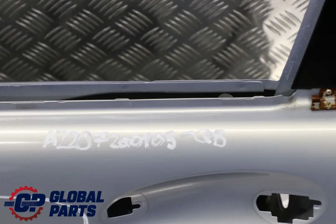  Mercedes-Benz S-Class W220 Door Front Left N/S Chalcedonblau - 347 Blue - SKU A2207200105-QB - Part number A2207200105
