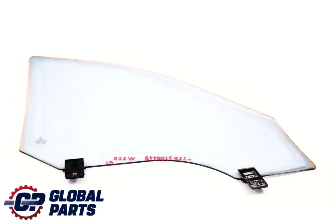  Mercedes-Benz S-Class W220 Front Left N/S Window Glass Green AS2 - SKU A2207200118 - Part number A2207200118