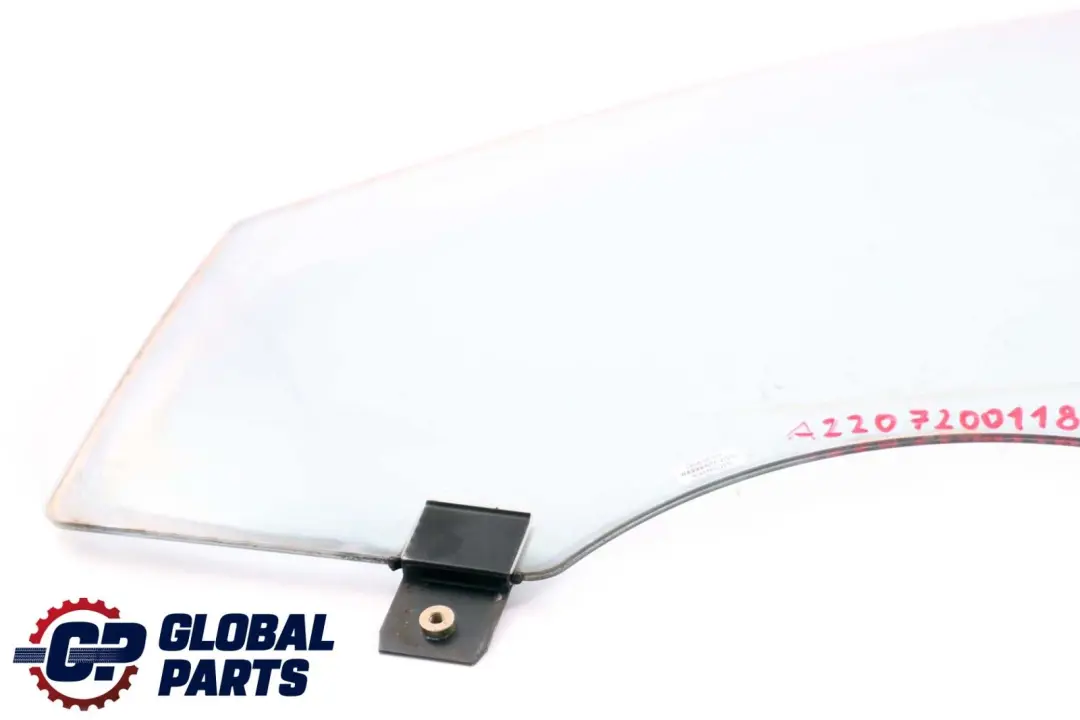  Mercedes-Benz S-Class W220 Front Left N/S Window Glass Green AS2 - SKU A2207200118 - Part number A2207200118