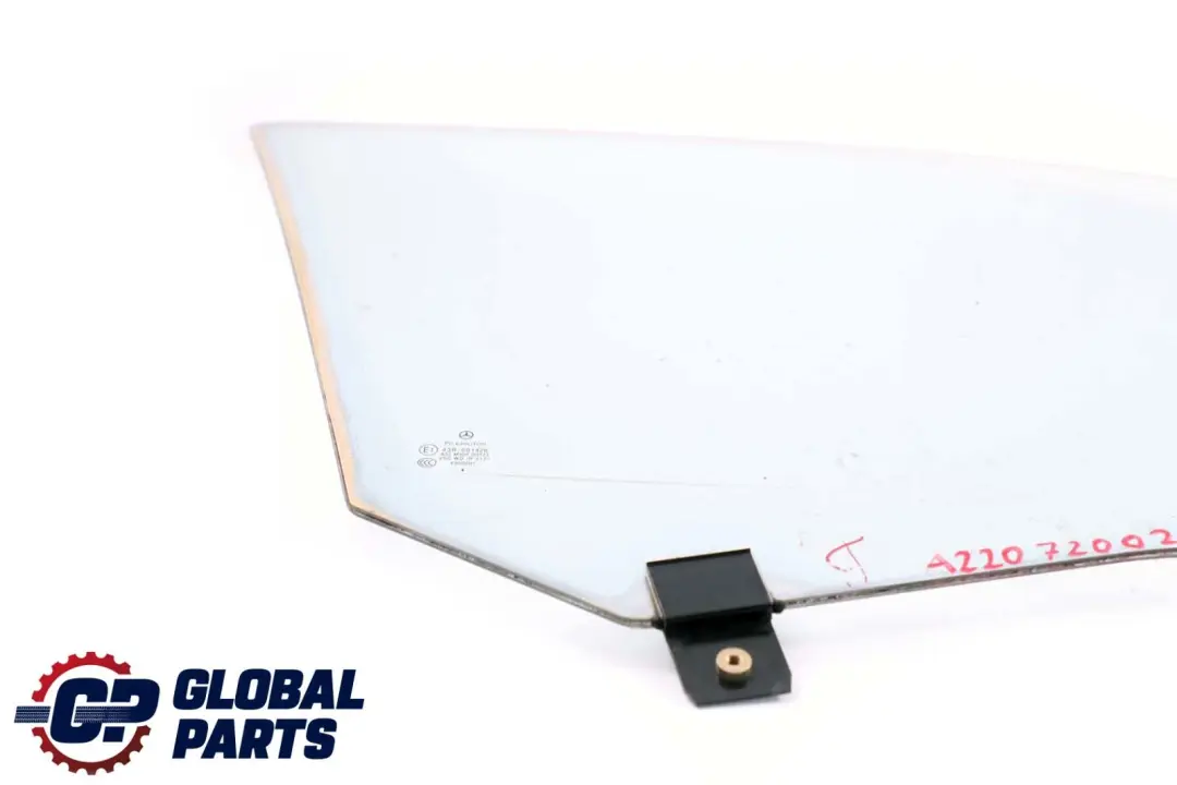 Mercedes-Benz S-Class W220 Front Right O/S Window Glass AS2 to with Part number A2207200218 Mercedes-Benz S-Class W220 Front Right O/S Window Glass AS2 - SKU A2207200218 - Part number A2207200218
