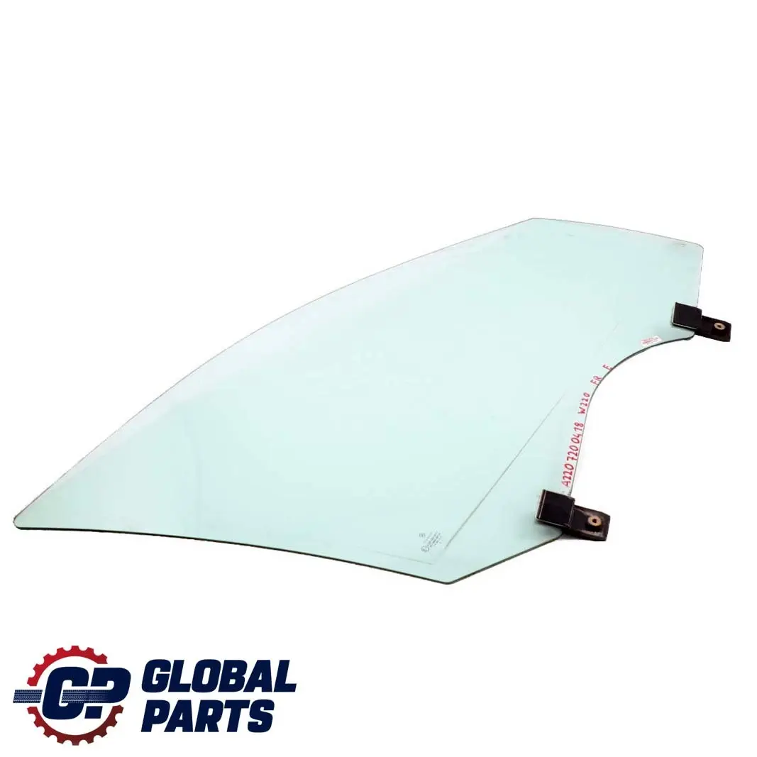 Delantero Derecho Cristal AS2 Verde para Mercedes W220 con número de pieza A2207200418 Mercedes W220 Delantero Derecho Cristal AS2 Verde - SKU A2207200418 - Número de pieza A2207200418