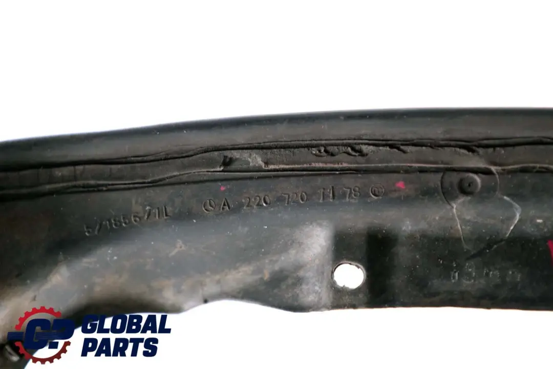 Puerta Delantera Izquierda Embellecedor Tira Sello para Mercedes W220 con número de pieza A2207201178 Mercedes W220 Puerta Delantera Izquierda Embellecedor Tira Sello - SKU A2207201178 - Número de pieza A2207201178