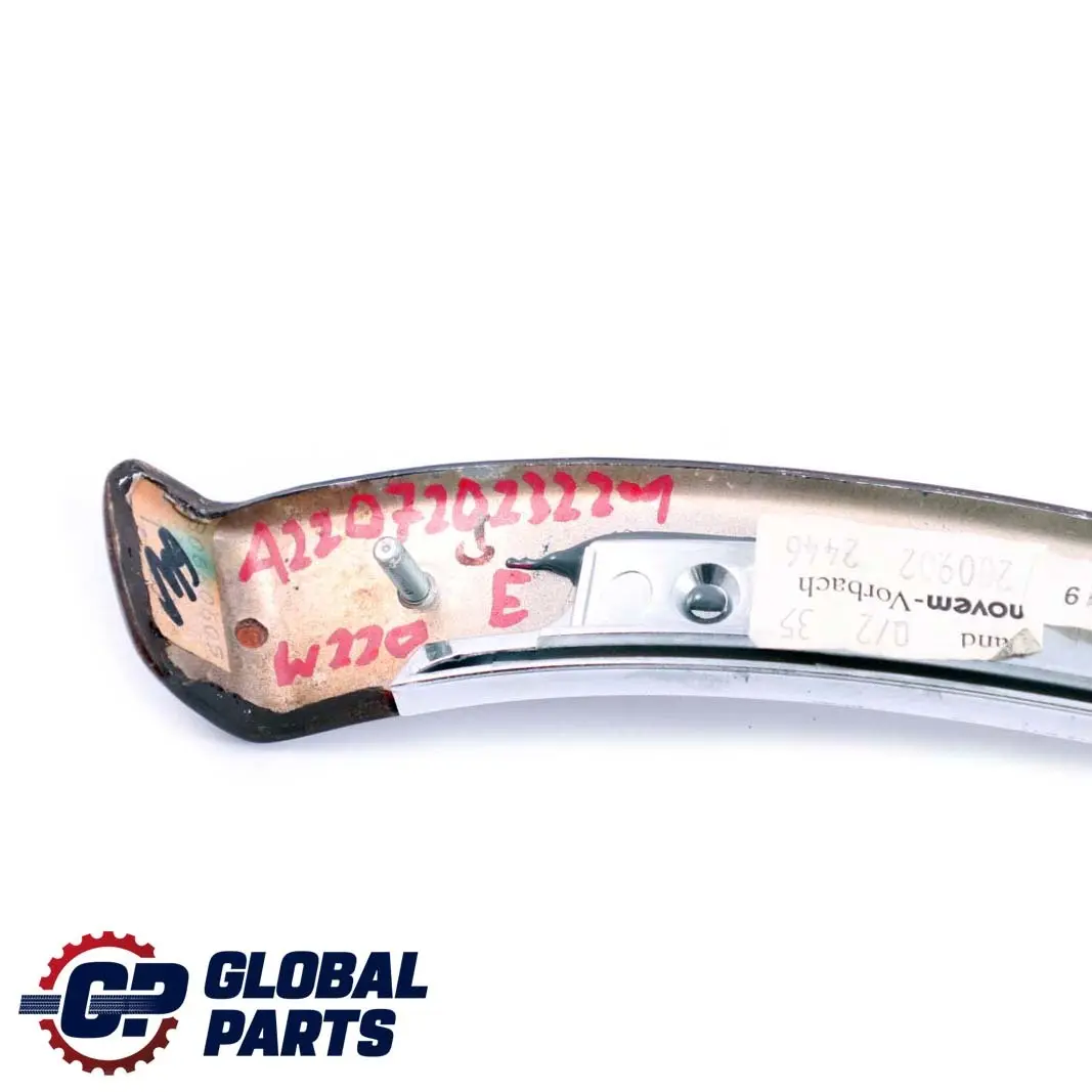 Striscia legno rivestimento porta anteriore sinistra per Mercedes S W220 con numero di parte A2207202322 Mercedes S W220 Striscia legno rivestimento porta anteriore sinistra - SKU A2207202322-1 - Numero di parte A2207202322