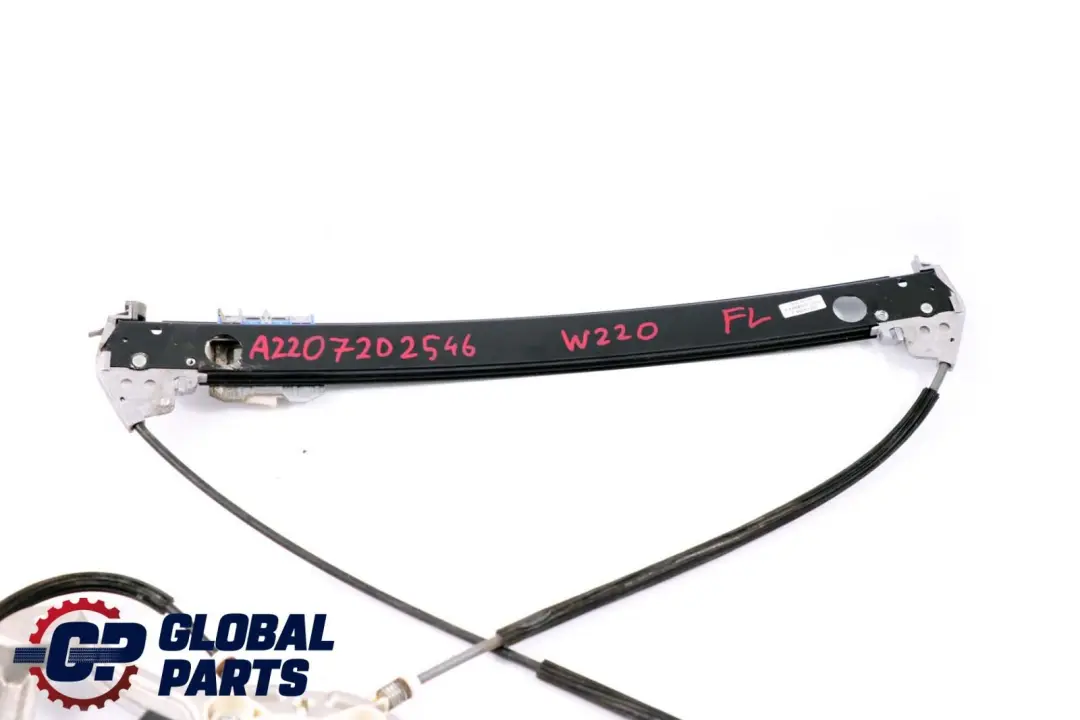 Mercedes-Benz S-Class W220 Front Left Door N/S Window Regulator Lifter Electric to with Part number A2207202546 Mercedes-Benz S-Class W220 Front Left Door N/S Window Regulator Lifter Electric - SKU A2207202546 - Part number A2207202546
