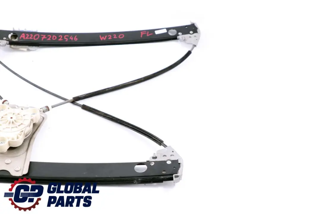Mercedes-Benz S-Class W220 Front Left Door N/S Window Regulator Lifter Electric to with Part number A2207202546 Mercedes-Benz S-Class W220 Front Left Door N/S Window Regulator Lifter Electric - SKU A2207202546 - Part number A2207202546