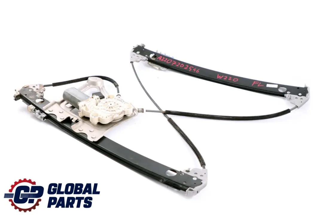 Mercedes-Benz S-Class W220 Front Left Door N/S Window Regulator Lifter Electric to with Part number A2207202546 Mercedes-Benz S-Class W220 Front Left Door N/S Window Regulator Lifter Electric - SKU A2207202546 - Part number A2207202546