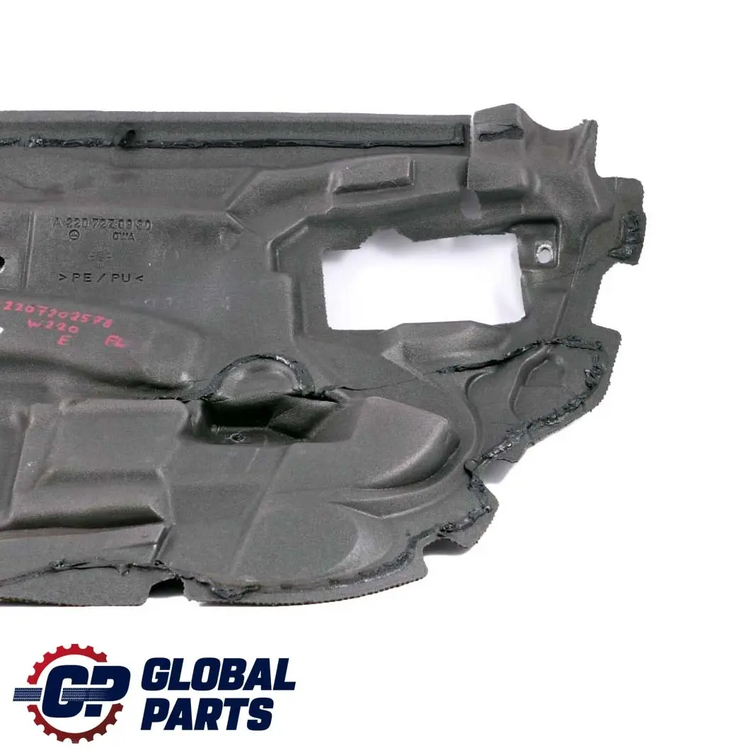 Sellado Panel Puerta Aislamiento Delantero Izquierdo para Mercedes W220 con número de pieza A2207270930 Mercedes W220 Sellado Panel Puerta Aislamiento Delantero Izquierdo - SKU A2207202578 - Número de pieza A2207270930