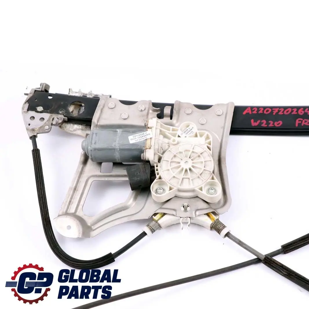  Mercedes-Benz S W220 Front Right Door Window Regulator Lifter Electric Motor - SKU A2207202646 - Part number A2207202646