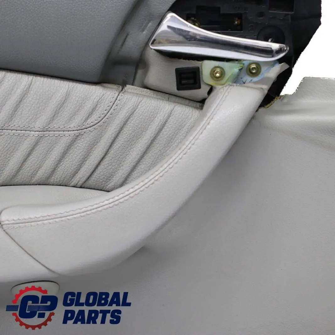 Mercedes Benz S Klasse W220 Türverkleidung Vorne Links Leder Alpaca Grau - SKU A2207203970-1 - Teilenummer A2207203970