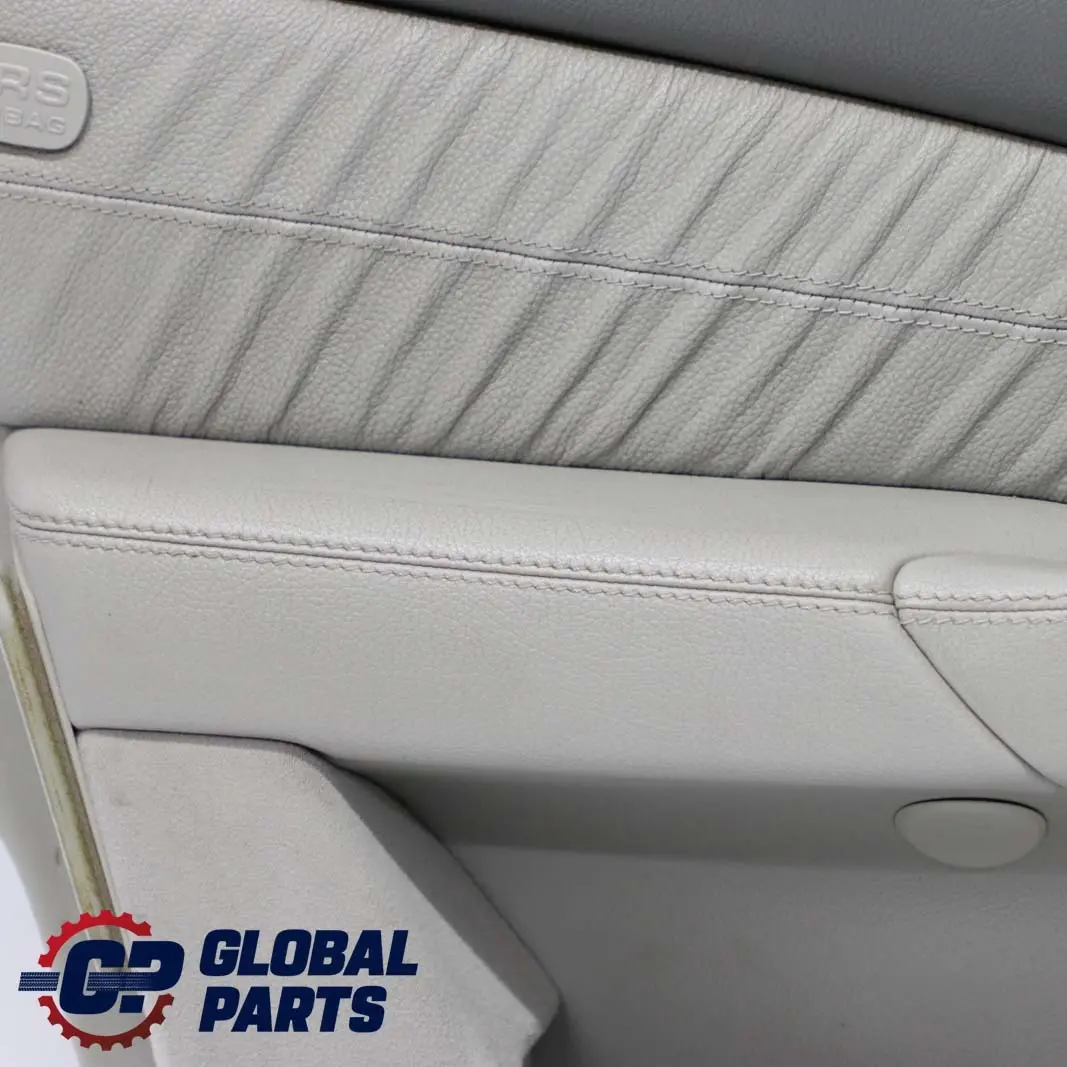 Benz S W220 Front Left N/S Door Card Trim Panel Leather Grey to Mercedes with Part number A2207203970 Mercedes Benz S W220 Front Left N/S Door Card Trim Panel Leather Grey - SKU A2207203970-1 - Part number A2207203970