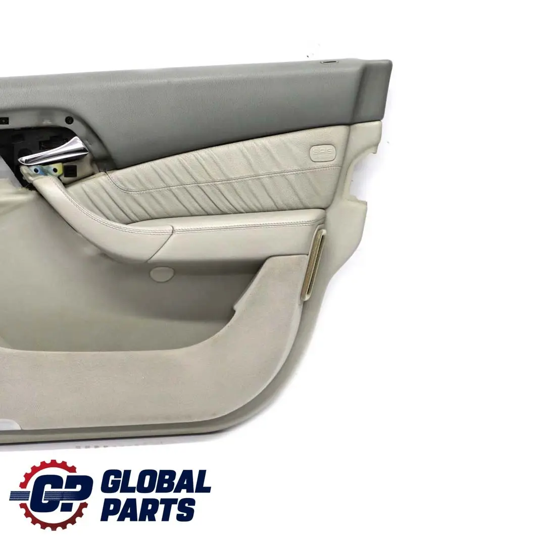 Mercedes-Benz S-Class W220 Front Right O/S Door Card Trim Panel Leather Grey to with Part number A2207204070 Mercedes-Benz S-Class W220 Front Right O/S Door Card Trim Panel Leather Grey - SKU A2207204070-1 - Part number A2207204070