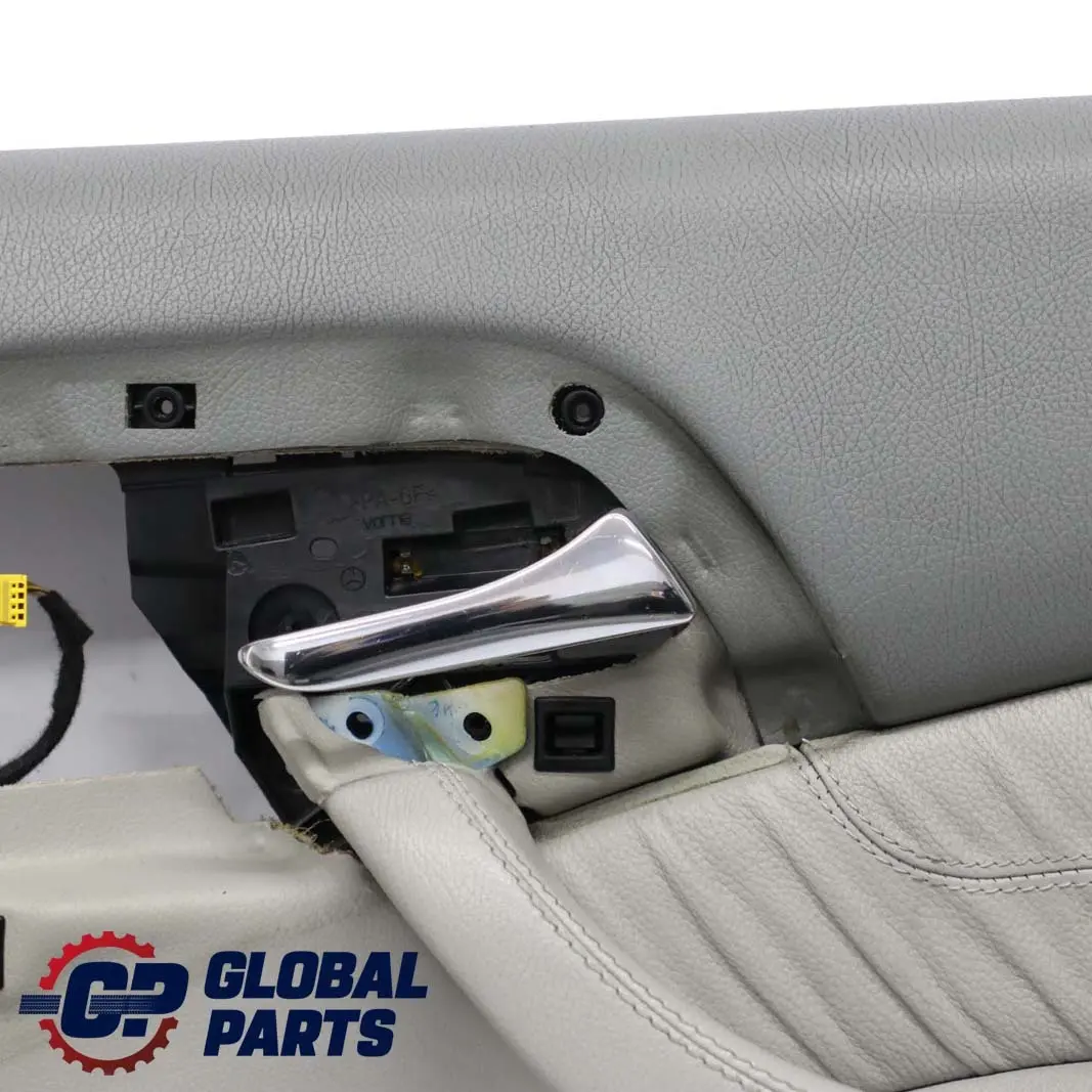  Mercedes-Benz S-Class W220 Front Right O/S Door Card Trim Panel Leather Grey - SKU A2207204070-1 - Part number A2207204070