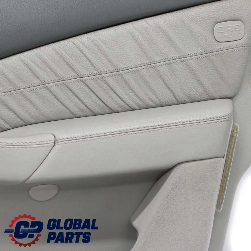  Mercedes-Benz S-Class W220 Front Right O/S Door Card Trim Panel Leather Grey - SKU A2207204070-1 - Part number A2207204070