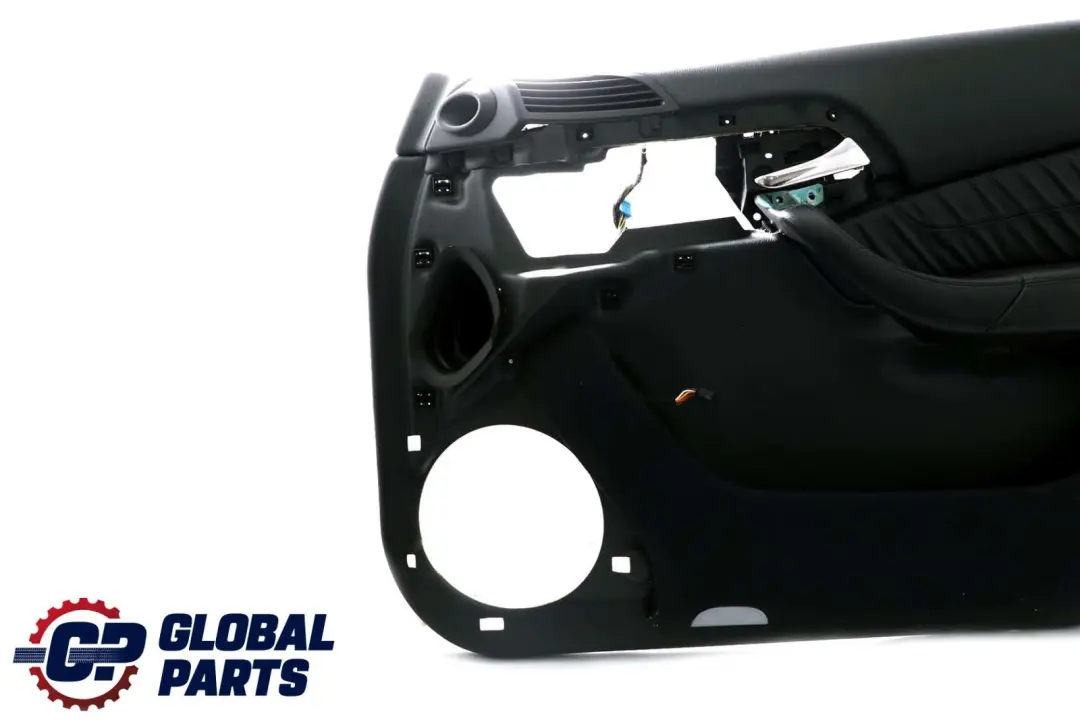Mercedes W220 Door Card Front Right O/S Trim Panel Cover Leather Anthracite - SKU A2207204070 - Part number A2207204070