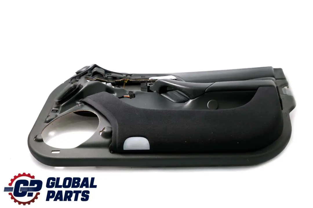 Mercedes W220 Türkarte Vorne Rechts Verkleidungsplatte Abdeckung Leder Anthrazit - SKU A2207204070 - Teilenummer A2207204070