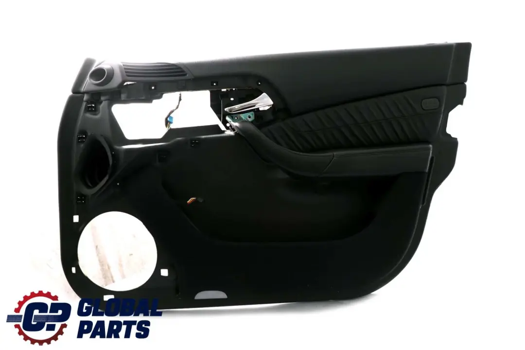Mercedes W220 Scheda Porta Anteriore Destra Rivestimento Pannello Pelle - SKU A2207204070 - Numero di parte A2207204070