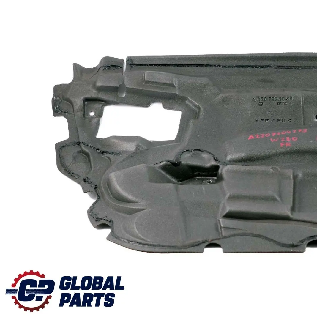 Mercedes W220 Sellado Panel Puerta Delantera Derecha Aislamiento - SKU A2207204278 - Número de pieza A2207271030
