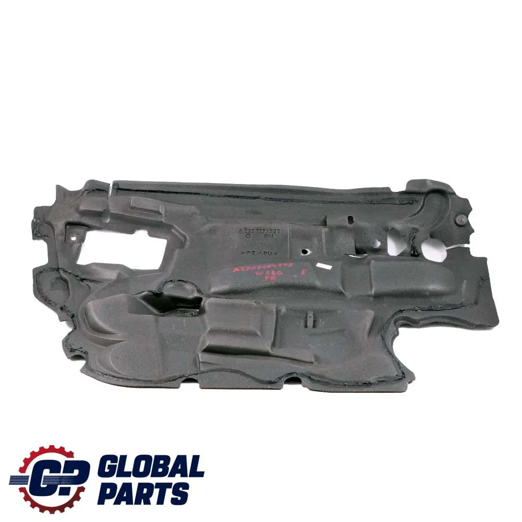 Sellado Panel Puerta Delantera Derecha Aislamiento para Mercedes W220 con número de pieza A2207271030 Mercedes W220 Sellado Panel Puerta Delantera Derecha Aislamiento - SKU A2207204278 - Número de pieza A2207271030