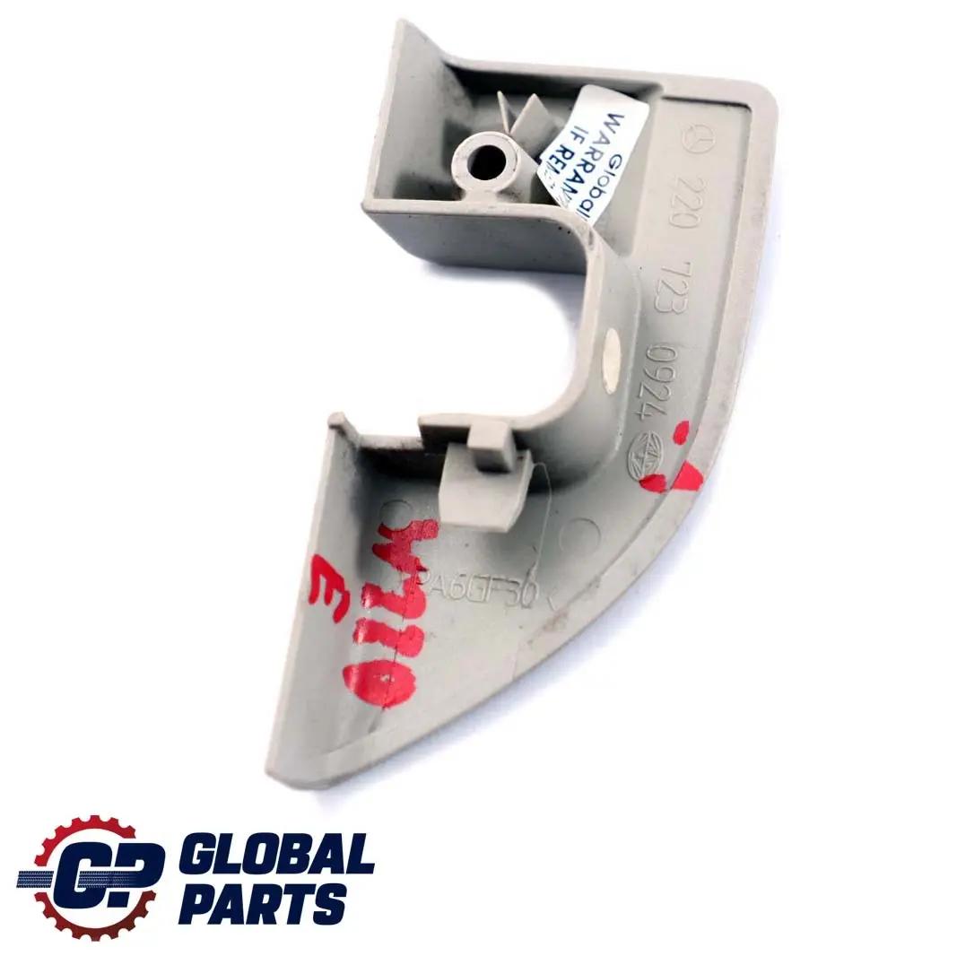 Delantero Izquierdo Embellecedor Cerradura Puerta Gris para Mercedes W220 con número de pieza A2207230924 Mercedes W220 Delantero Izquierdo Embellecedor Cerradura Puerta Gris - SKU A2207230924-1 - Número de pieza A2207230924