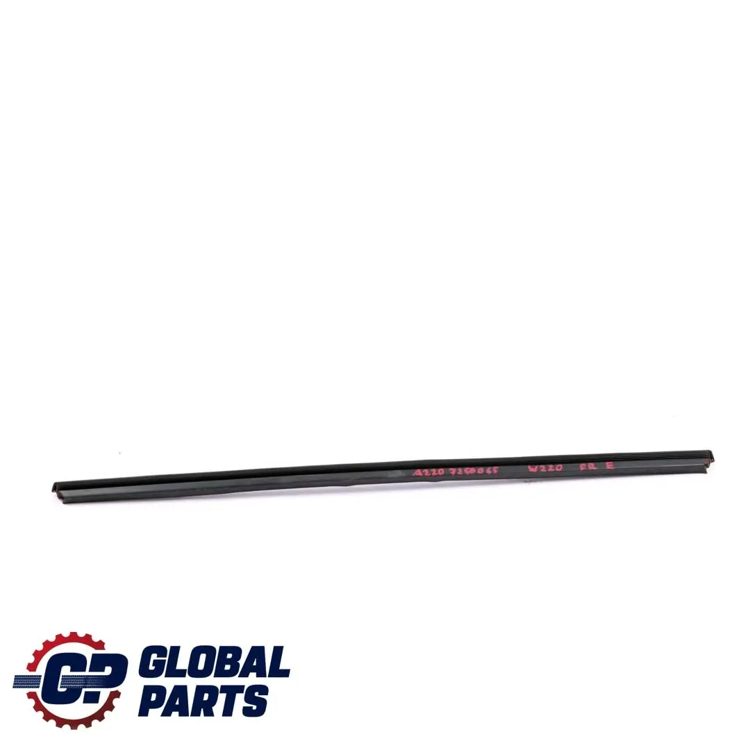 Mercedes-Benz S W220 Seal Sealing Rail Left Right N/O/S Front Door to with Part number A2207250065 Mercedes-Benz S W220 Seal Sealing Rail Left Right N/O/S Front Door - SKU A2207250065 - Part number A2207250065