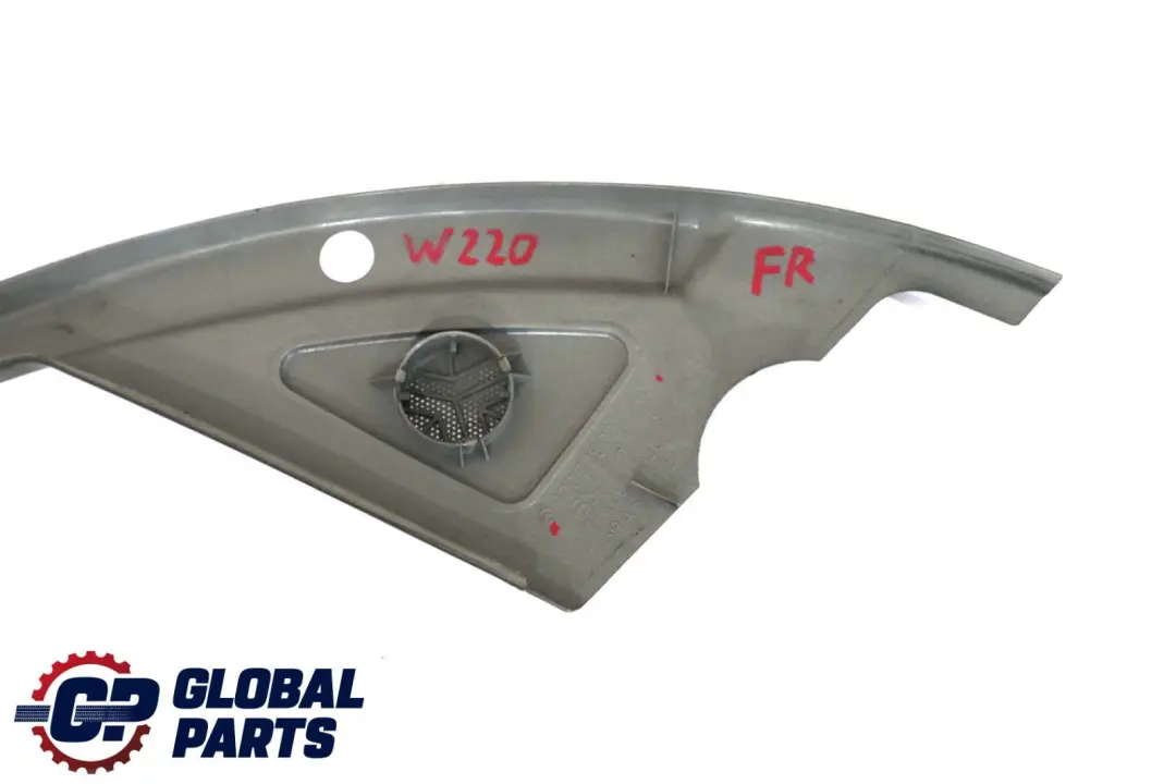 Front Right O/S Door Window Frame Trim Cover to Mercedes S-Class W220 with Part number A2207250271 Mercedes S-Class W220 Front Right O/S Door Window Frame Trim Cover - SKU A2207250271 - Part number A2207250271