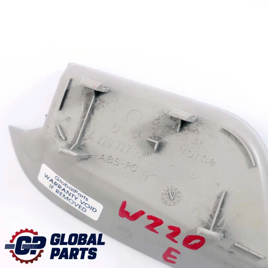 Mercedes-Benz S W220 Front Door Panelling Cover Handle Left N/S to with Part number A2207271588 Mercedes-Benz S W220 Front Door Panelling Cover Handle Left N/S - SKU A2207271588 - Part number A2207271588