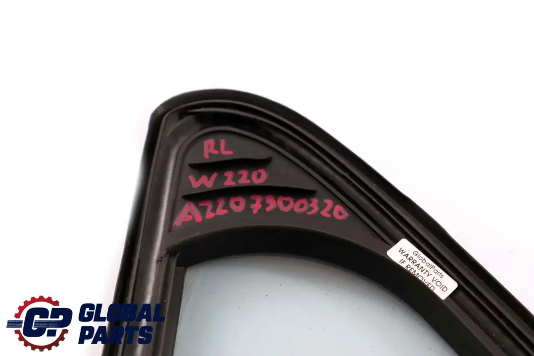 Mercedes-Benz S-Klasse W220 Hinten Links Glas Scheibe AS2 für mit Teilenummer A2207300320 Mercedes-Benz S-Klasse W220 Hinten Links Glas Scheibe AS2 - SKU A2207300320 - Teilenummer A2207300320