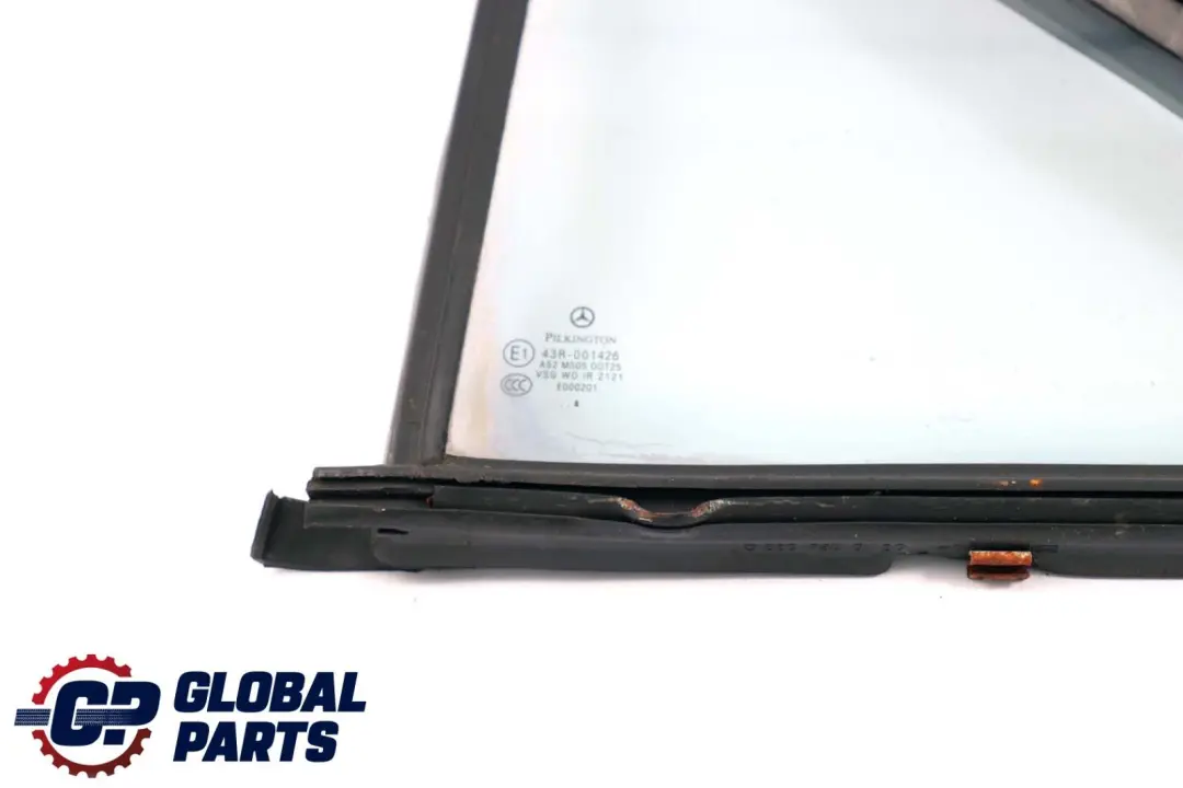 Mercedes S-Class W220 Rear Left N/S Side Window Green Glass AS2 - SKU A2207300320 - Part number A2207300320