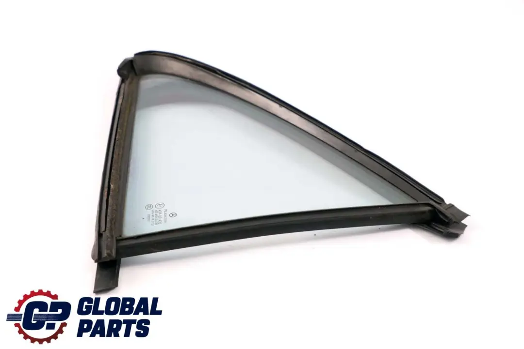 Right O/S Side Window Green Glass AS2 to Mercedes S-Class W220 Rear with Part number A2207300420 Mercedes S-Class W220 Rear Right O/S Side Window Green Glass AS2 - SKU A2207300420 - Part number A2207300420