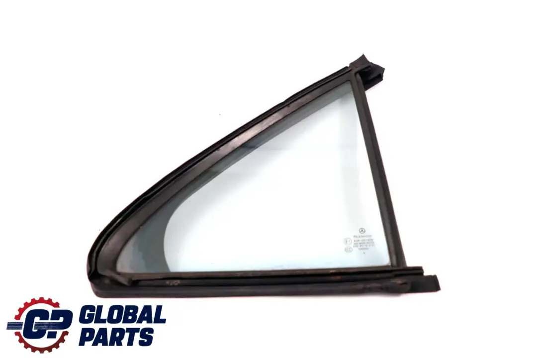 Right O/S Side Window Green Glass AS2 to Mercedes S-Class W220 Rear with Part number A2207300420 Mercedes S-Class W220 Rear Right O/S Side Window Green Glass AS2 - SKU A2207300420 - Part number A2207300420