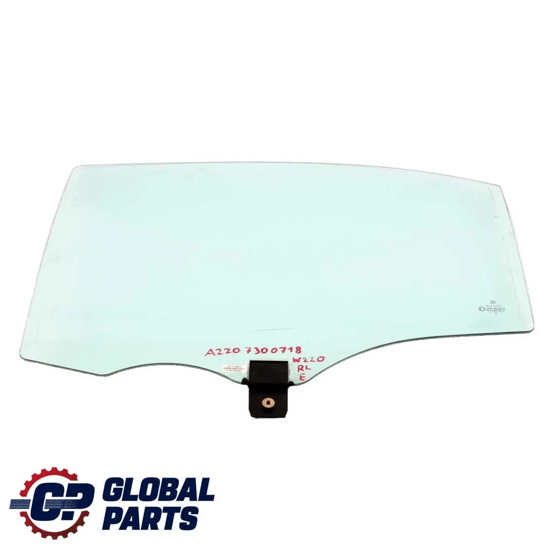 Hinten Links Fenster Glas Grün AS2 für Mercedes W220 mit Teilenummer A2207300718 Mercedes W220 Hinten Links Fenster Glas Grün AS2 - SKU A2207300718 - Teilenummer A2207300718