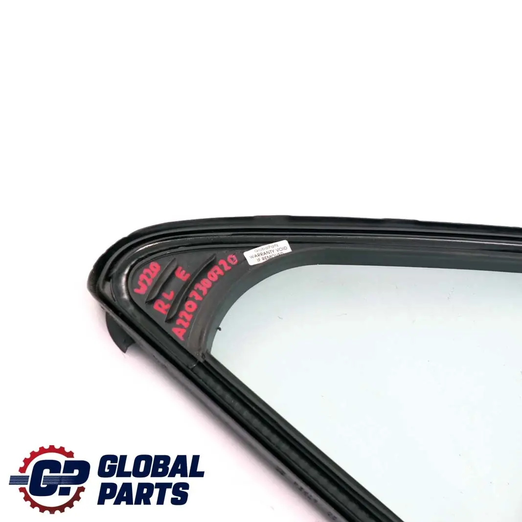 Mercedes W220 Rear Left N/S Fixed Window Green Glass AS2 - SKU A2207300720 - Part number A2207300720