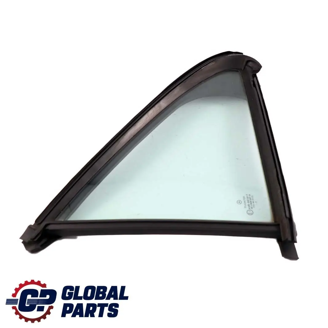 Mercedes W220 Rear Left N/S Fixed Window Green Glass AS2 - SKU A2207300720 - Part number A2207300720