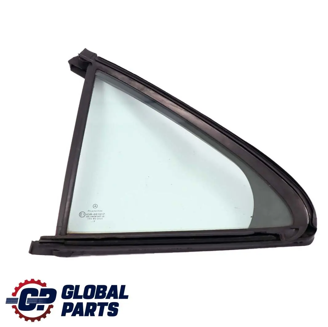 Mercedes W220 Rear Left N/S Fixed Window Green Glass AS2 - SKU A2207300720 - Part number A2207300720
