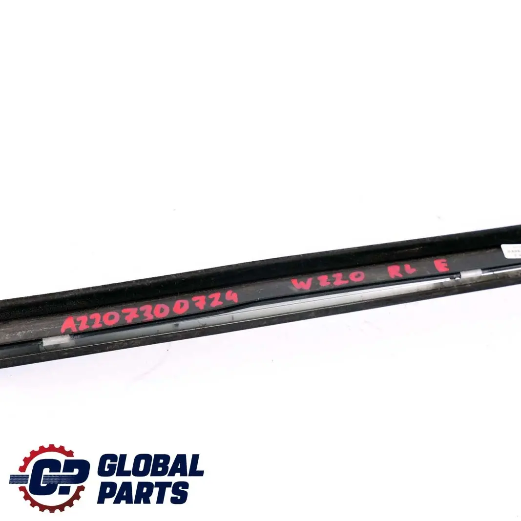  Mercedes-Benz S W220 Seal Sealing Rail Left Right N/O/S Rear Door - SKU A2207300724 - Part number A2207300724