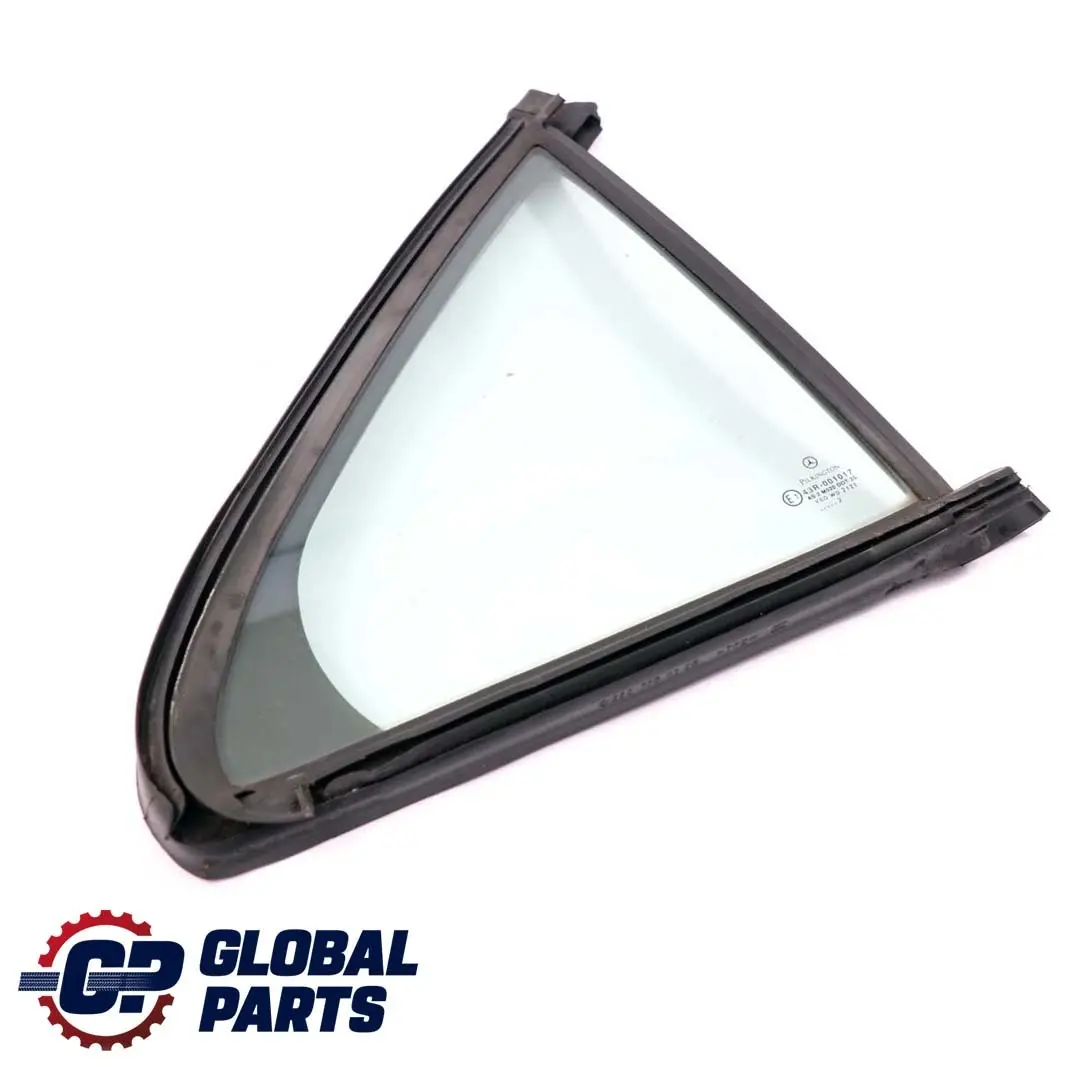 Trasero Derecho Ventana Fija Vidrio Verde AS2 para Mercedes W220 con número de pieza A2207300820 Mercedes W220 Trasero Derecho Ventana Fija Vidrio Verde AS2 - SKU A2207300820 - Número de pieza A2207300820