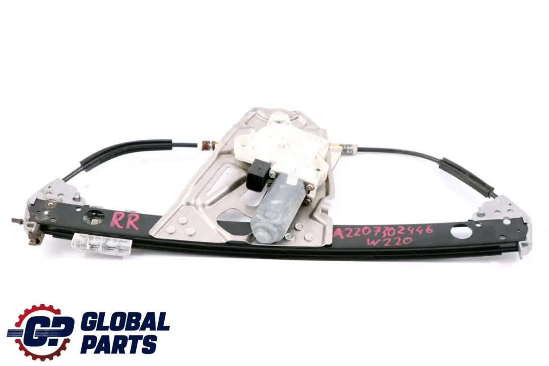 Mercedes-Benz S-Class W220 Rear Right Door O/S Window Regulator Lifter Electric to with Part number A2207302446 Mercedes-Benz S-Class W220 Rear Right Door O/S Window Regulator Lifter Electric - SKU A2207302446 - Part number A2207302446