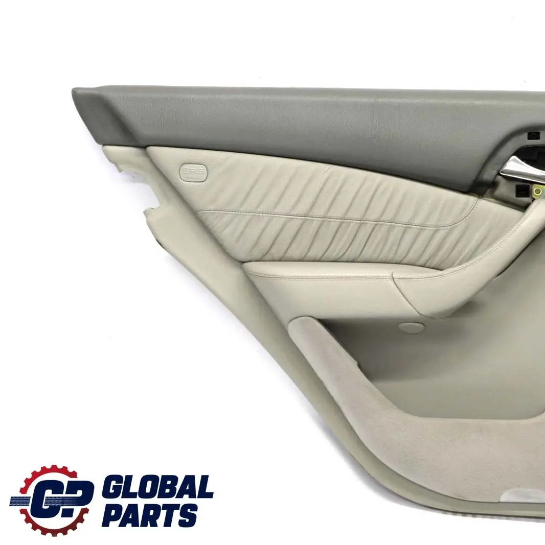  Mercedes-Benz S-Klasse W220 Türverkleidung Hinten Links Leder Grau - SKU A2207309562-1 - Teilenummer A2207309562