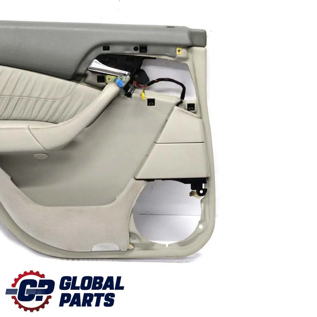 Mercedes-Benz S-Class W220 Rear Left N/S Door Card Trim Panel Leather Grey to with Part number A2207309562 Mercedes-Benz S-Class W220 Rear Left N/S Door Card Trim Panel Leather Grey - SKU A2207309562-1 - Part number A2207309562