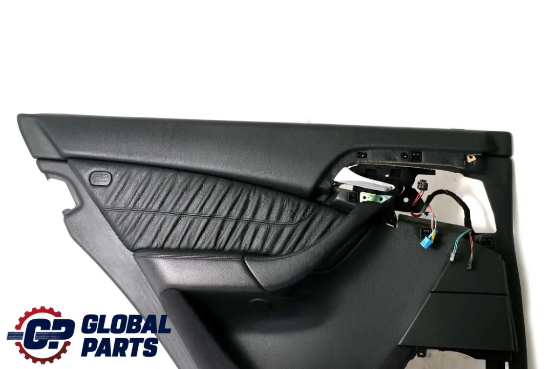 Mercedes Benz S Klasse W220 Türverkleidung Hinten Links Leder Anthrazit - SKU A2207309562 - Teilenummer A2207309562
