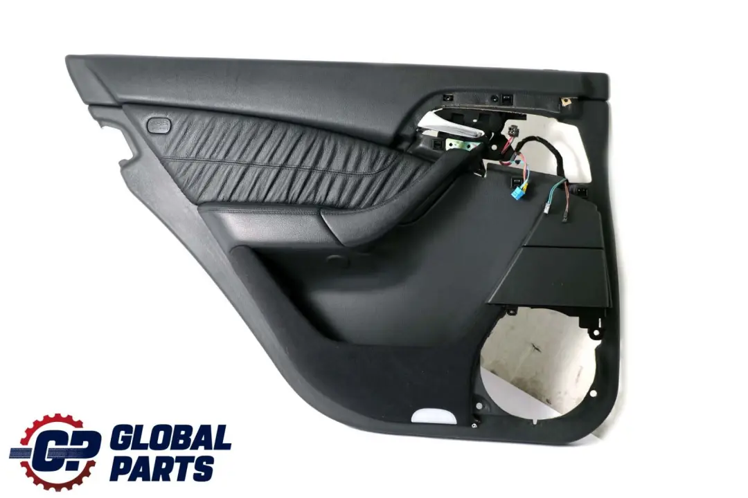 Mercedes Benz S Klasse W220 Türverkleidung Hinten Links Leder Anthrazit - SKU A2207309562 - Teilenummer A2207309562